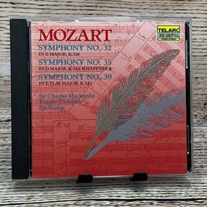 Mozart - Mackerras Prague Orch – Symph No. 32 No.35 "Haffner" & No. 39 [1990 CD]